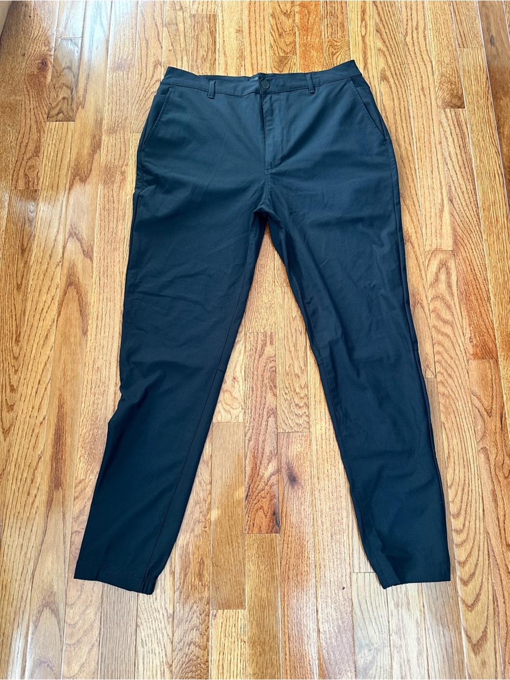 Cuts Clothing Black Slim Chino Pants